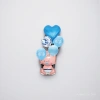 Baby birthday themed decorative balloon set with aluminum film bouncy ball ceremony packaging box Application Scenario